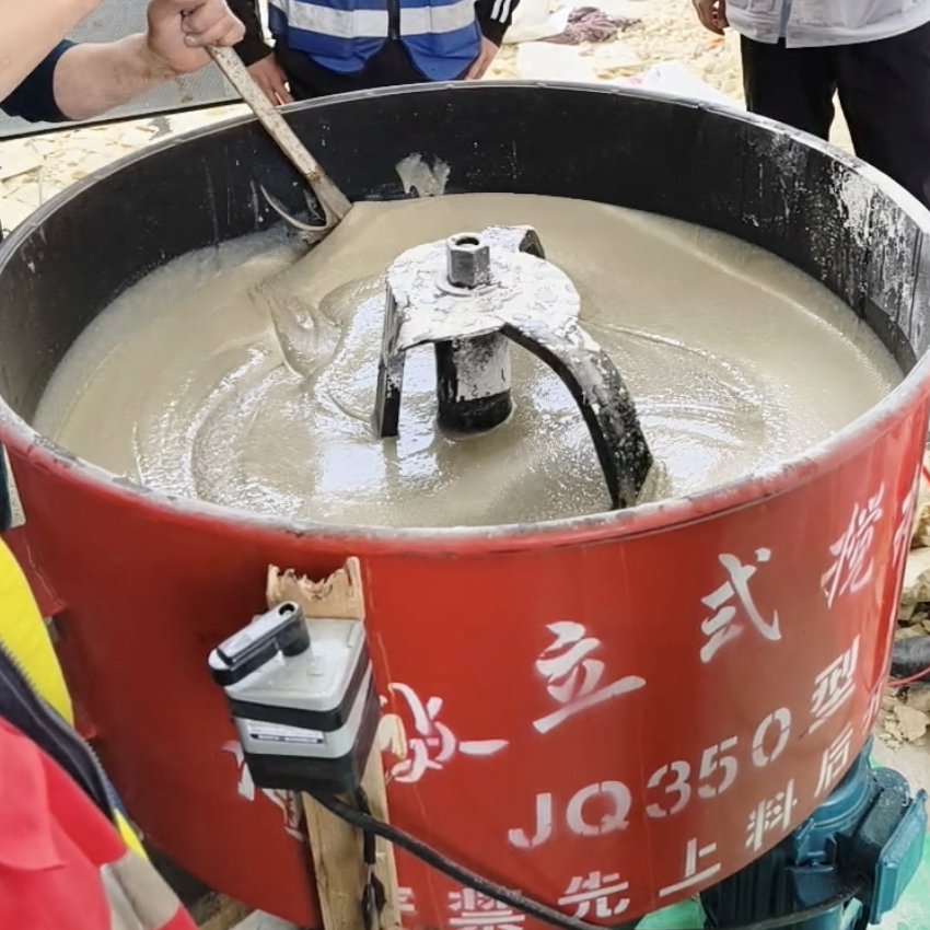 鄄城汽轮机余热压缩机导热油设备底座耐高温环氧树脂灌浆料