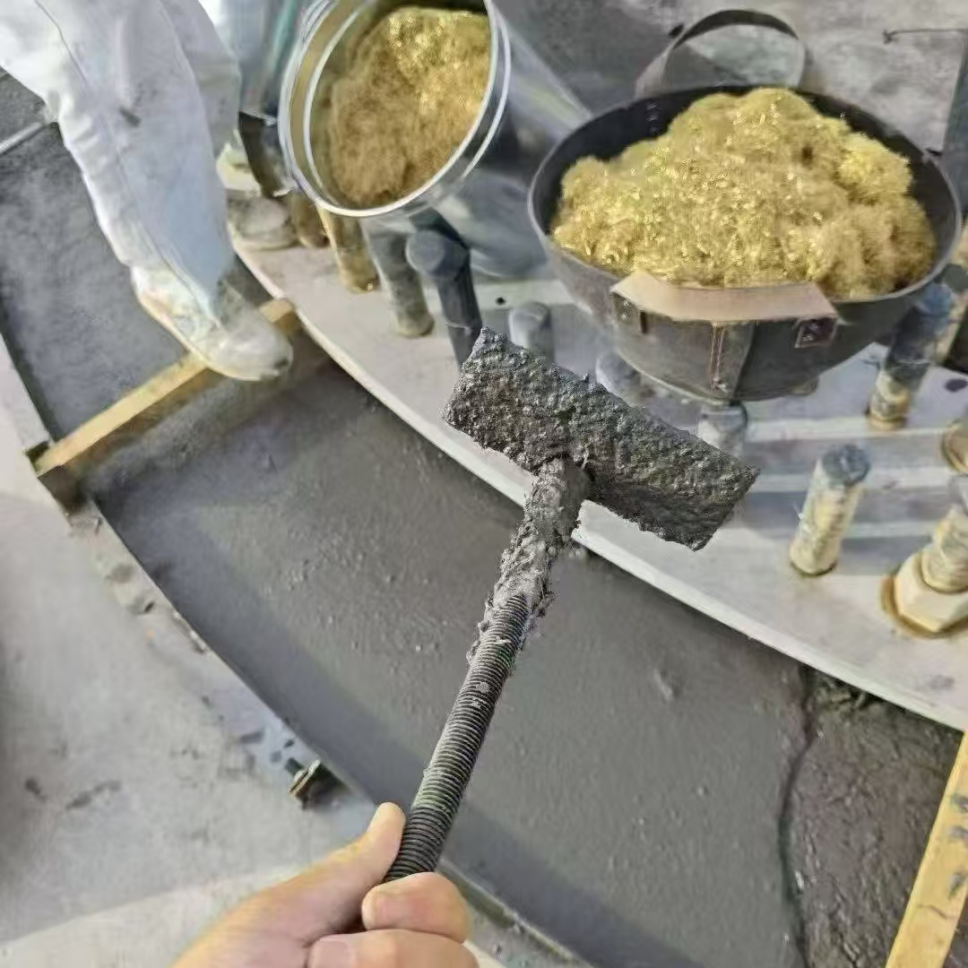 鄄城C120钢纤维高强无收灌浆料 轧机压缩机汽轮机发电机锻压设备底座灌浆材料
